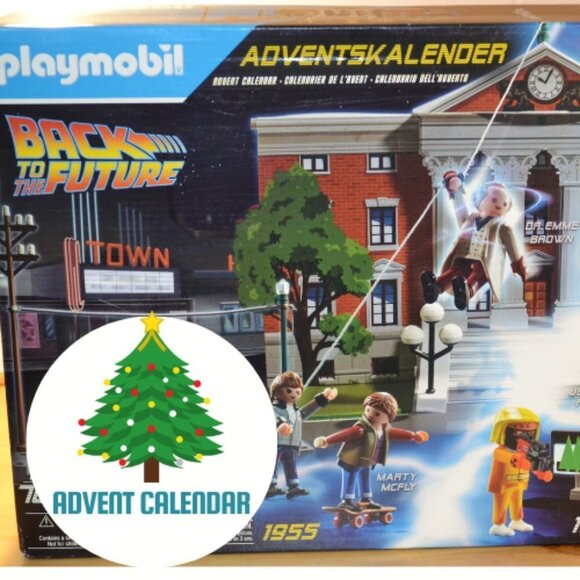 NEW Christmas Playmobil 70574 Advent calendar Back to the futur Edition 1955 - Picture 1 of 8